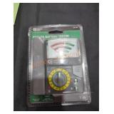 Commercial Electric Analog Battery Tester