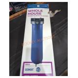 Whole house water filtration system