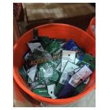 Bucket full of screws and bolts