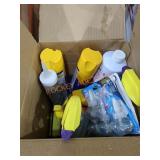 Box Lot Of Cleaning Supplies