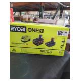 Ryobi 18v lithium starter kit