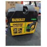 DeWalt self leveling cross line laser