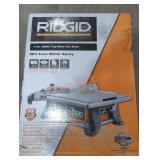 Ridgid 7" Table Top Wet Tile Saw
