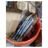 Box Lot Of Assorted Nuts & Bolts