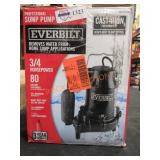 Everbilt 3/4HP Sump Pump