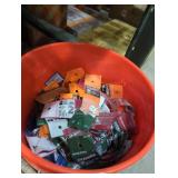 Bucket lot of screws and bolts