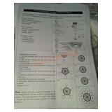 HUOKU Cluster Semi-Flush Mount Chandelier