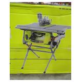 Ryobi 10" Table Saw With Steel Stand