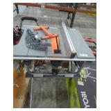 Ridgid 10" Jobsite Table Saw with Folding Stand