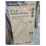 Metalux 2ft x 4ft Recessed LED Panel (Has Damage)