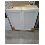 White Wall Cabinet 30" x 13" x 30"