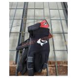 1 pair of husky large mechanics gloves