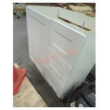 White cabinet