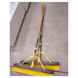 2 Quickie Jobsite Brooms