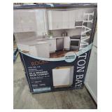 Hampton Bay 24" Drawer Base Cabinet, White