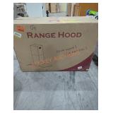 30" Kitchen Island Range Hood Stainless Steel