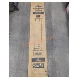 Peak Aluminum Railing End Post, Black