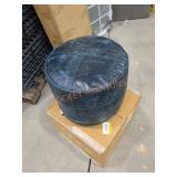 Simple Human Round Ottoman