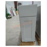 Thin Base Cabinet w/Drawer 35"H x 12"L x 25"W