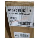 36" Vent for Gas Water Heaters