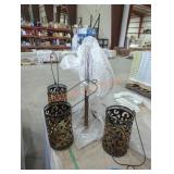 1 mtl floor candle lantern