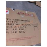 Noble House Faux Rattan Outdoor Patio Bistro Table