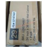 Light Wood Like 24" x 36" Wall Cabinet