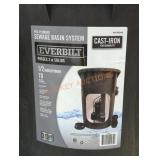 Everbuilt Pre-Plumbed Sewage Basin System