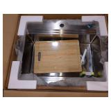 Glacier Bay 27" Kitchen Sink Work Station