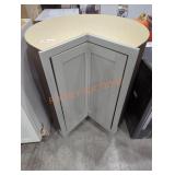 Gray Lazy Susan 30" x 30" x 35"