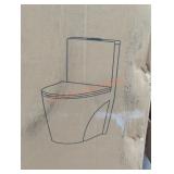 Swiss Madison 1pc. Elongated Toilet Dual Flush