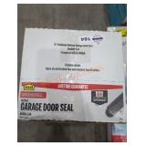 Bottom Garage Door Seal Double Car Black