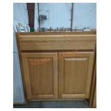 Natural Wood Looking Base Cabinet