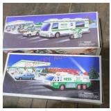 Hess trucks still in box 1996 and 1998