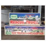 Hess Rescue Truck/Toy Truck & Helicopter