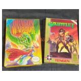 Nintendo games, dragon warrior and gauntlet