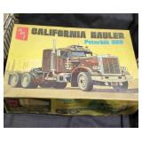 Vintage AMT California hauler Peterbilt 359 model