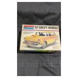 Monogram 57 Chevy nomad 1/24 scale model kit