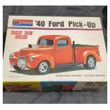 Monogram 40 Ford pickup truck 1/24 scale model kit