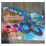 Cyclone swirl battery race track