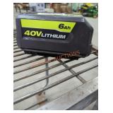 Ryobi 40v 6 ah battery