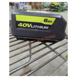 Ryobi 40v 6 ah battery