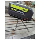 Ryobi 40v 6 ah battery