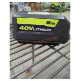 Ryobi 40v 6 ah battery