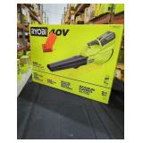 Ryobi 40v 550 cfm blower kit