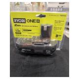 RYOBI 18v 2Ah Battery Retail Price:$49.50