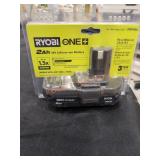 RYOBI 18v 2Ah Battery Retail Price:$49.50