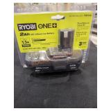 RYOBI 18v 2Ah Battery Retail Price:$49.50