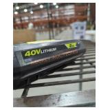 Ryobi 40v 2 ah battery