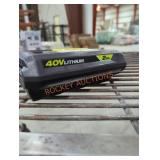 Ryobi 40v 2 ah battery
